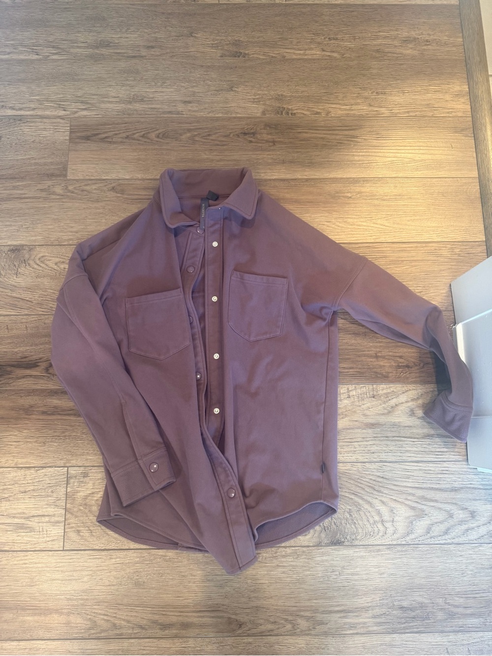 Dry Goods Mauve Purple Button-Up Shacket